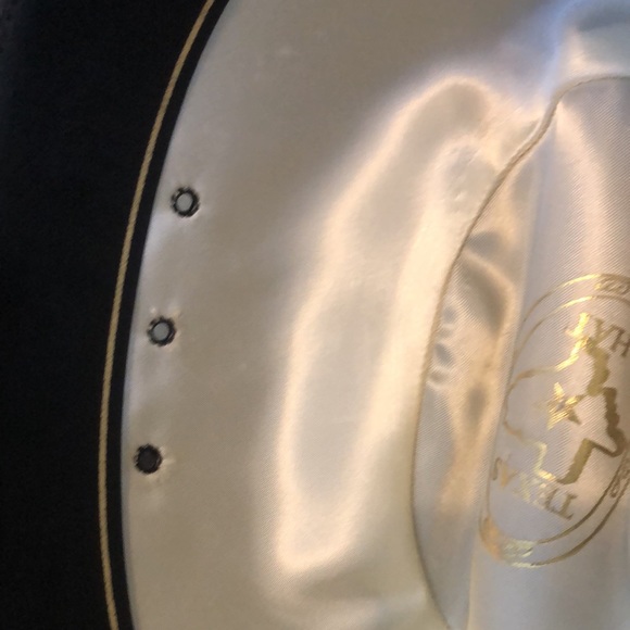 TEXAS HAT made in U.S.A  men’s or women’s size Large black color HAT - Picture 10 of 14